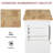White Kitchen Island Cart With Locking , Storage Cabinets, And Worktop - Stable Furniture Cart, White, Robust Rubberwood Surface, Spice Rack, Towel Rack Ample Drawer Capacity For Organization