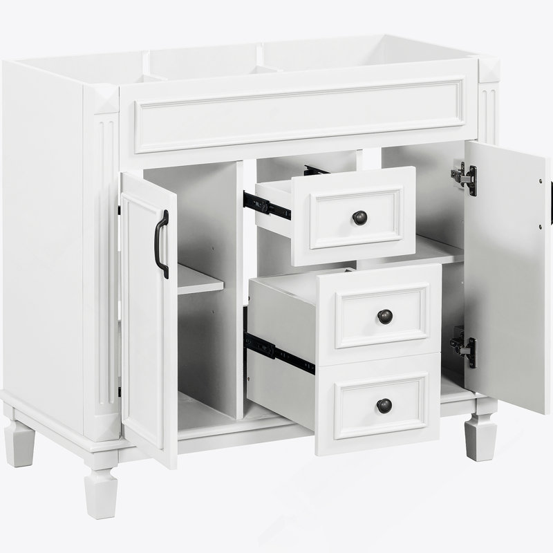 Meuble-lavabo 36 po sans lavabo supérieur, armoire seulement