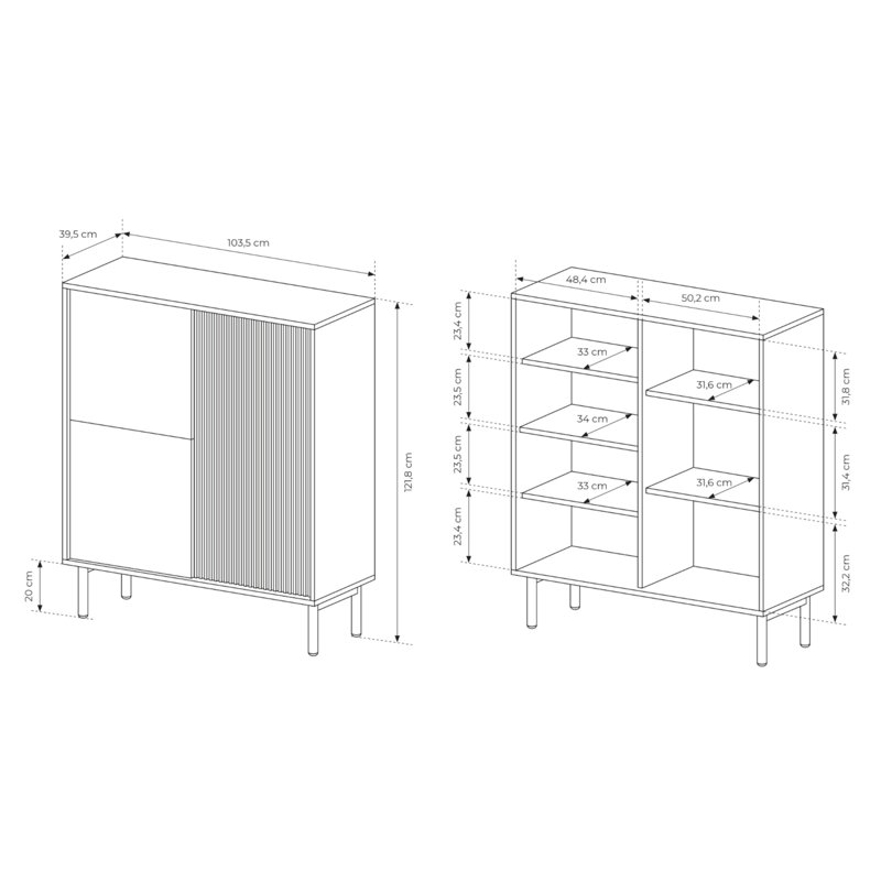 Highboard Accent Chest