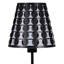 Lampe de table géométrique en métal