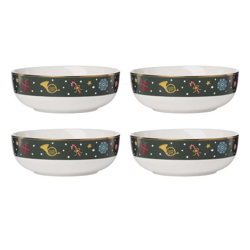 Ensemble de 4 bols tout usage Lenox Nutcracker Ballet