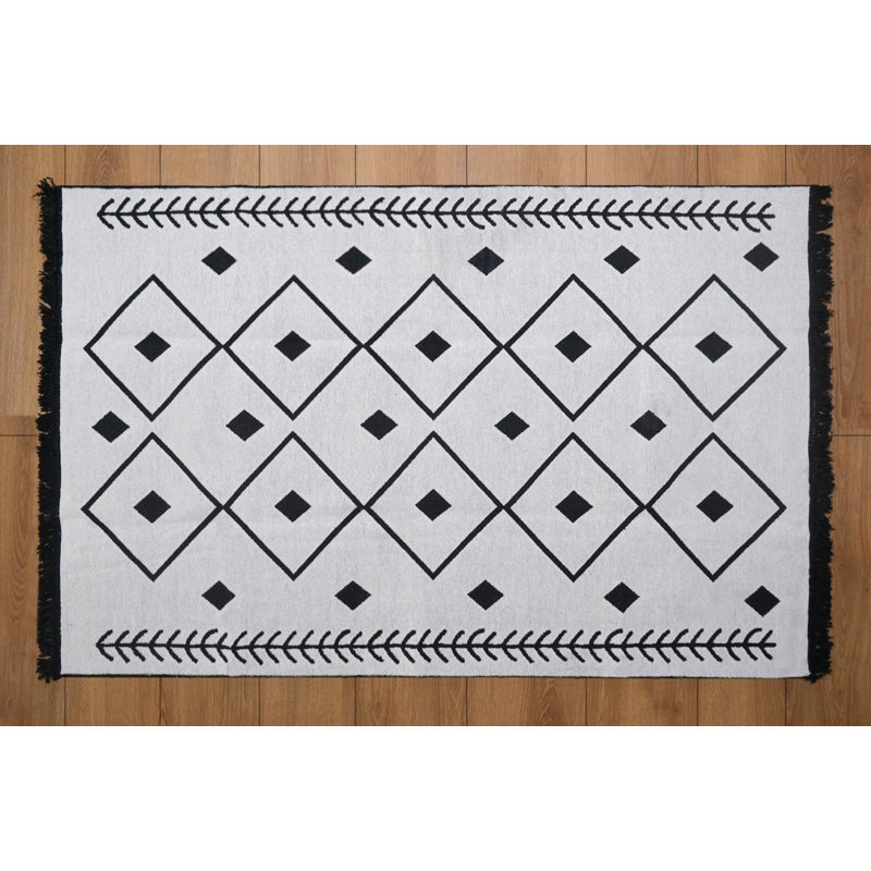 Sandyville Geometric Area Rug, Rectangle 80 x 150cm