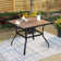 Alyah 4 - Person Metal Patio Dining Set with Square Table