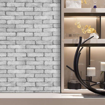 Ridenour Peel & Stick Brick Roll