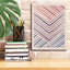 Toile épique Graffiti «Red and Blue Sunset 4» par Laura Marshall, 20 po x 24 po-951990188