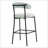 26Inch Teddy Fabric Counter Height Bar Stools-507484377