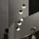 Kaim 5 - Light Ice Cube Cluster Pyrite Multi  Pendant Lamp Stairway Dining Room