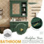 Ensemble de meuble-lavabo autoportant 30 po avec rangement, 2 tiroirs, tiroir escamotable, armoire à miroir, couleur, lavabo rectangulaire, lavabo à trois trous avec rangement à fermeture en douceur, armoire