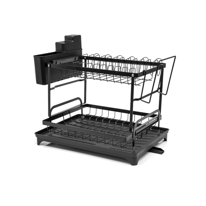 Steel Two Tier Dish Rack