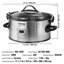 Mijoteuse électrique VEVOR, 7QT 280W avec réglages de chaleur à 3 niveaux-95444385