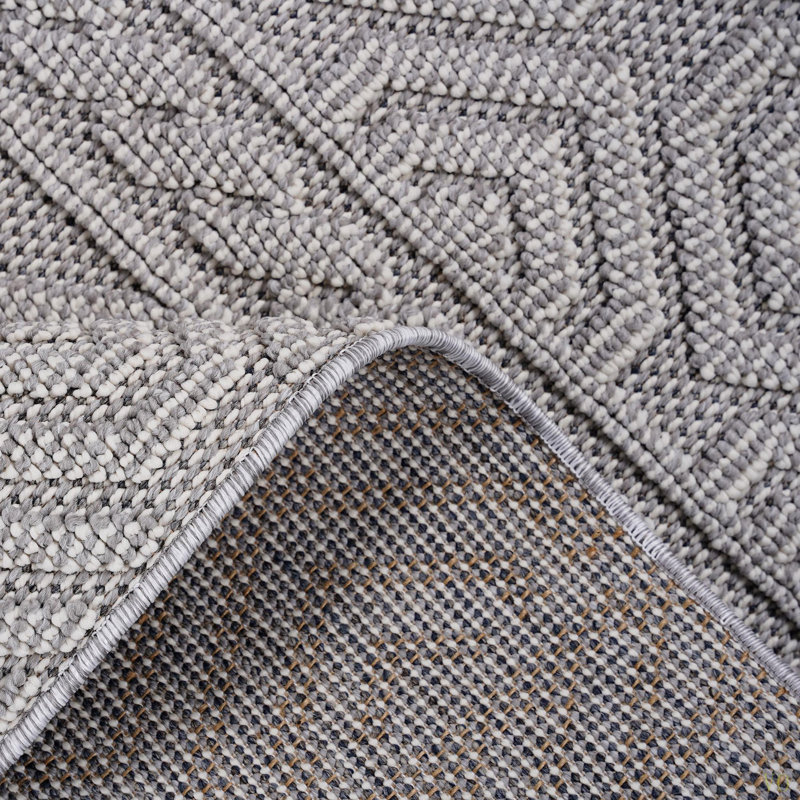 Tapis d'intérieur / extérieur à motif géométrique Collection 6X9, Rectangle 6 pi 7 po x 7 pi 9 po