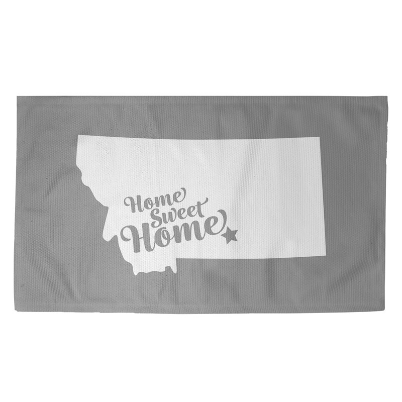 Tapis gris "home billings", Rectangle 3 pi x 5 pi
