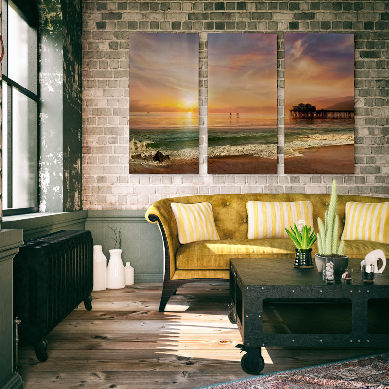 Photo multi-pièces sur toile, "a day" , une photo de qualité supérieure, H 24 po x l 36 po x P 1,5 po