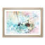 Riding the Ski Lift in Abstract - Picture Frame Painting Print-55758799-55758802