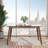 Gallman 59.06'' W Rectangular Dining Table with Tapered Legs-2040980805-2081120009