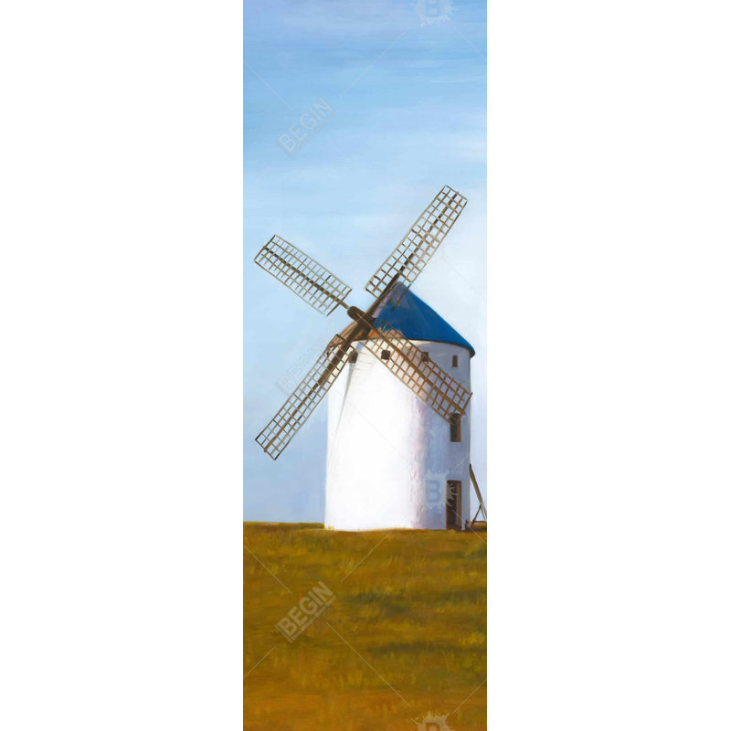 «Big Windmill» sur toile