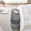 Banc de rangement ovale rembourré avec couvercle relevable-131257153-131257150