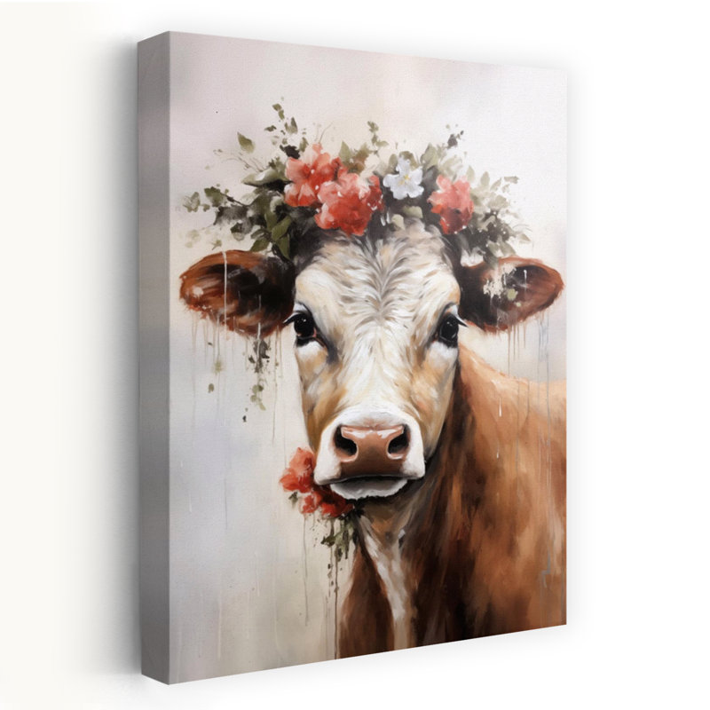 «Farm Day Fun», art contemporain abstrait, H 24 po x l 16 po