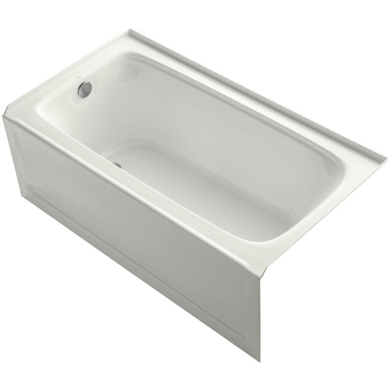 Bancroft® 60" x 32" Soaking Bathtub, Dune, Left