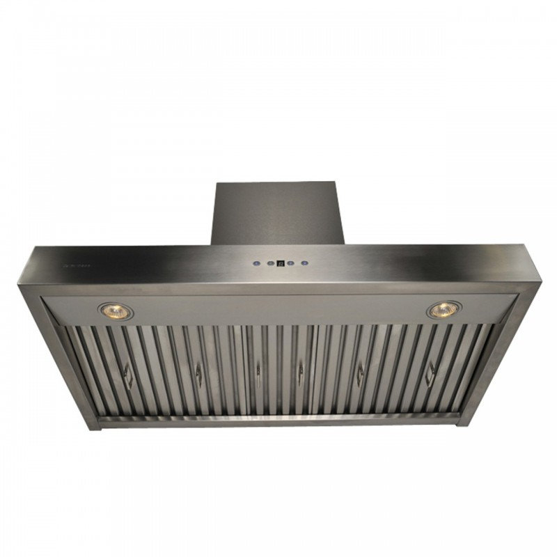 Hotte de cuisinière murale de 44 po 860 pi³ / min