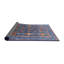 Tapis bleu / gris Ritwik-1467498100
