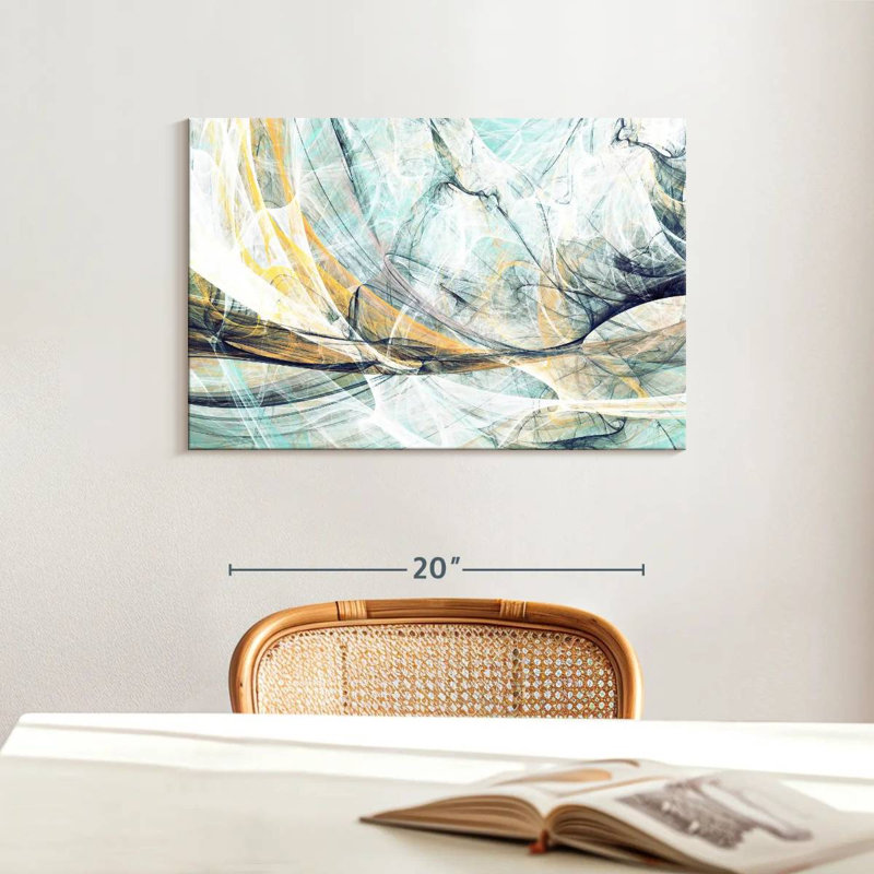 Avery Wispy Dynamic Abstract, 16" H x 24" W