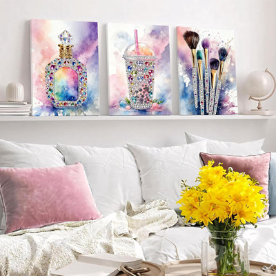 3 Piece Wrapped Canvas Print