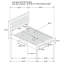 Lit plateforme tapissier avec rangement Sandip-286220140-286220048