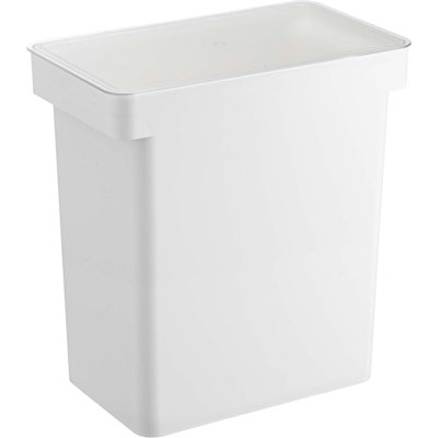 Très grand contenant de nourriture pour animaux Yamazaki Home avec couvercle transparent, 6,6 gallons