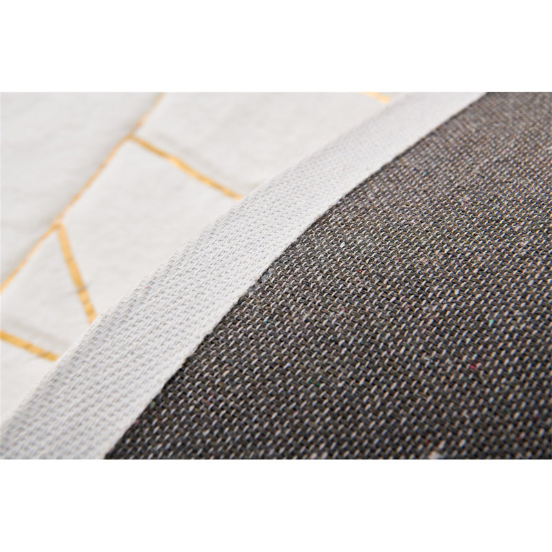 Tapis en fausse fourrure Chinchilla, Rectangle 6 pi x 9 pi