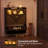 30 Pairs Shoe Storage Cabinet with Flip Doors and Motion Sensor Night Light-548336938