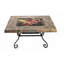 Thorhild Square Polyresin Smokeless Fire Pit