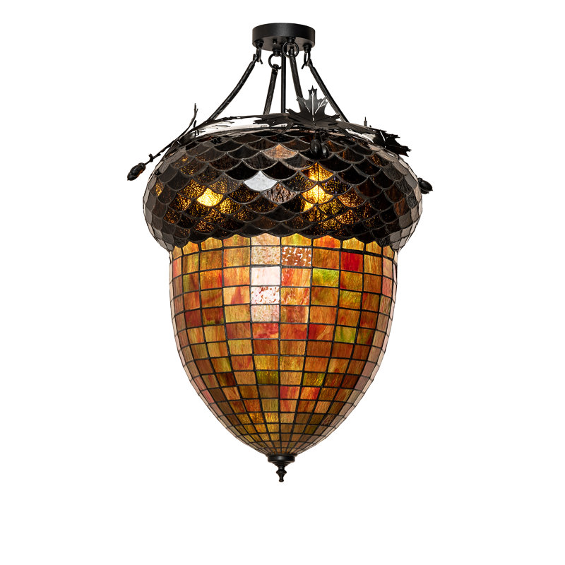 3 - Light Semi Flush Mount