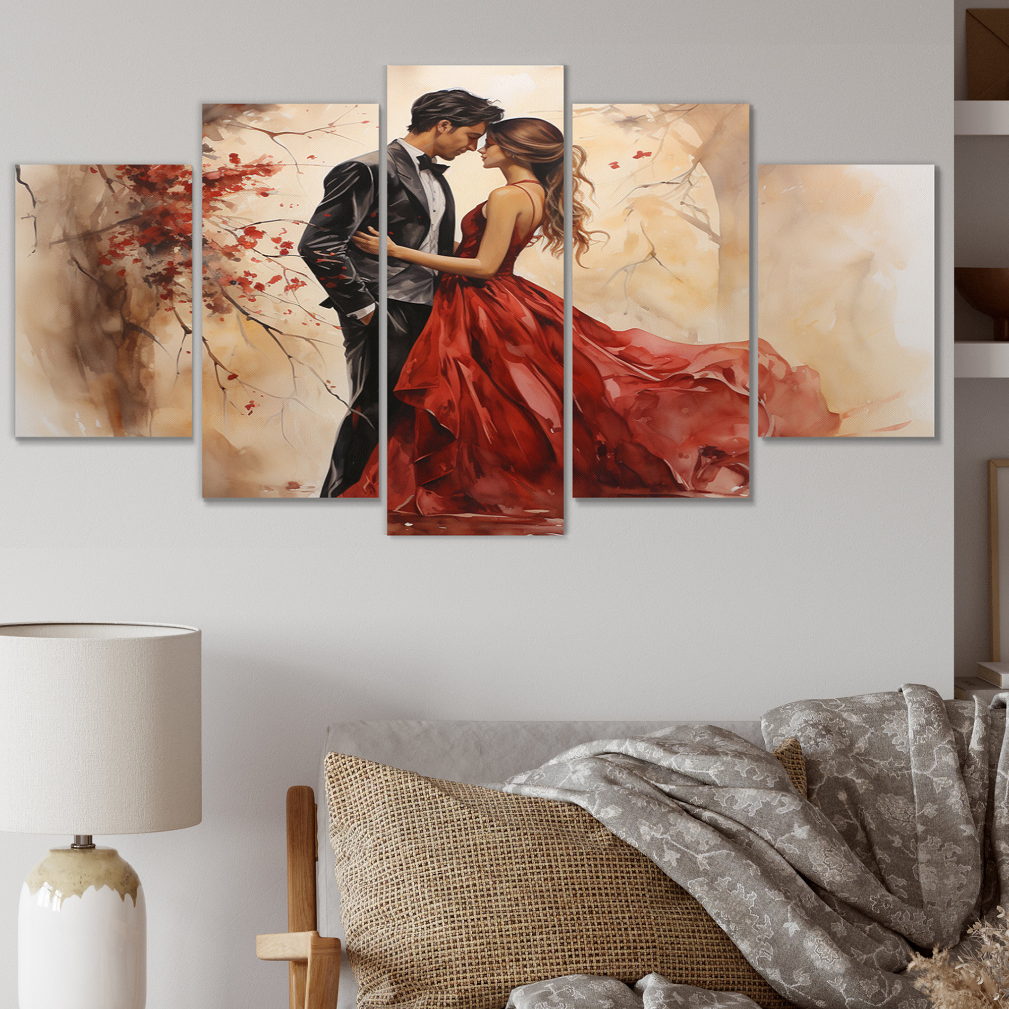 Red Barrel Studio® Wedding Couple Eternal Love - Romantic Metal Wall ...
