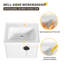 Meuble-lavabo 24 po avec lavabo, meuble-lavabo flottant avec porte à fermeture en douceur-808361739