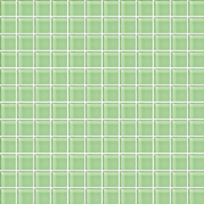 Torch Song 1'' W x 1'' L Glass Tile Mosaic Sheet