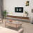 94.53" Wall-Mounted/Floor Standing TV Stand For Tvs Up To 100", Floating Media Console With 2 Drawers And 2 Cabinets