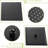 Dual Shower Head System - 10 Inch Matte Black With Rainfall And Handheld, 1.8 Gpm, Stainless Steel, Wall Mounted, Advanced Features Easy Installation & Maintenance-125519126