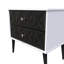 Carnlea 58cm W Manufactured Wood Bedside Table-383411417