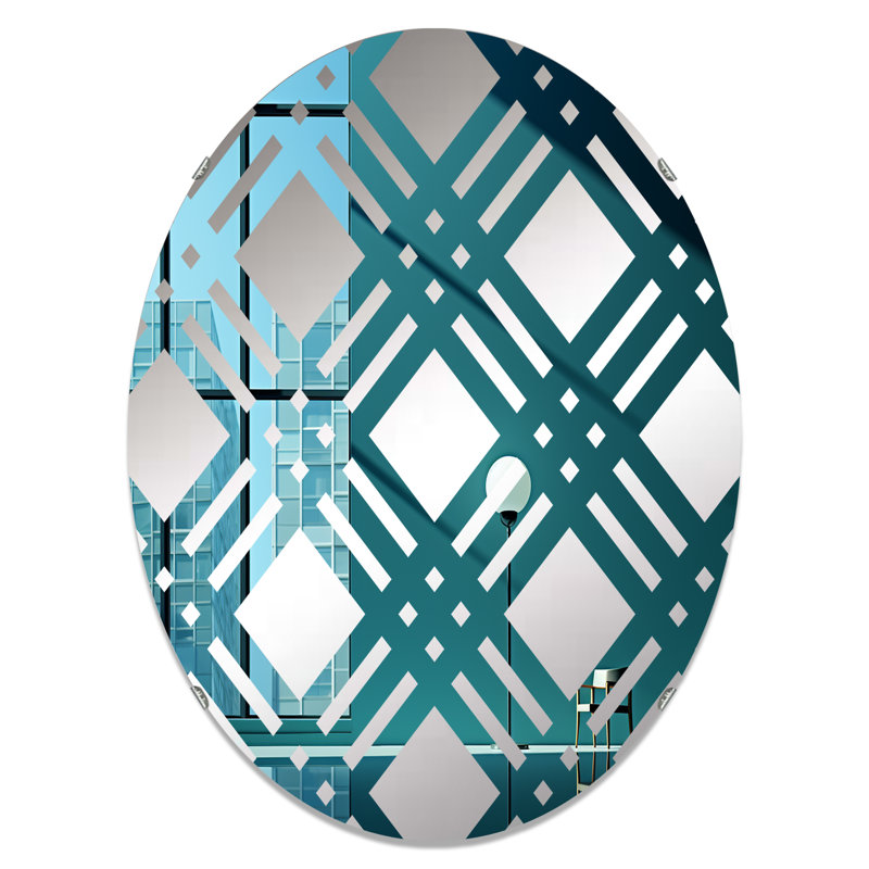 Miroir mural oval, 35,4 po x 23,6 po