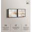 «Golden Luxe Room Room», ensemble de 2 impressions sur toile par -388470348-388470344-388470349