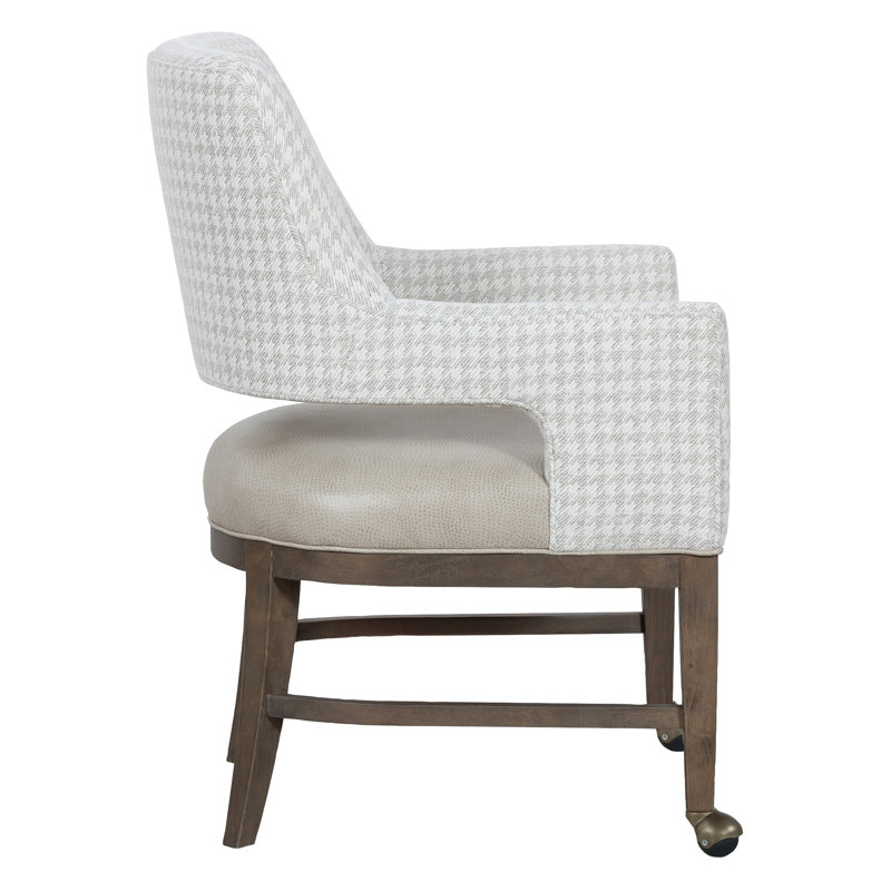 Josie Grande Leather Arm Chair, Espresso, 1183 Dove