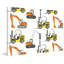 Serena Camions, reproduction sur toile tendue-713987049