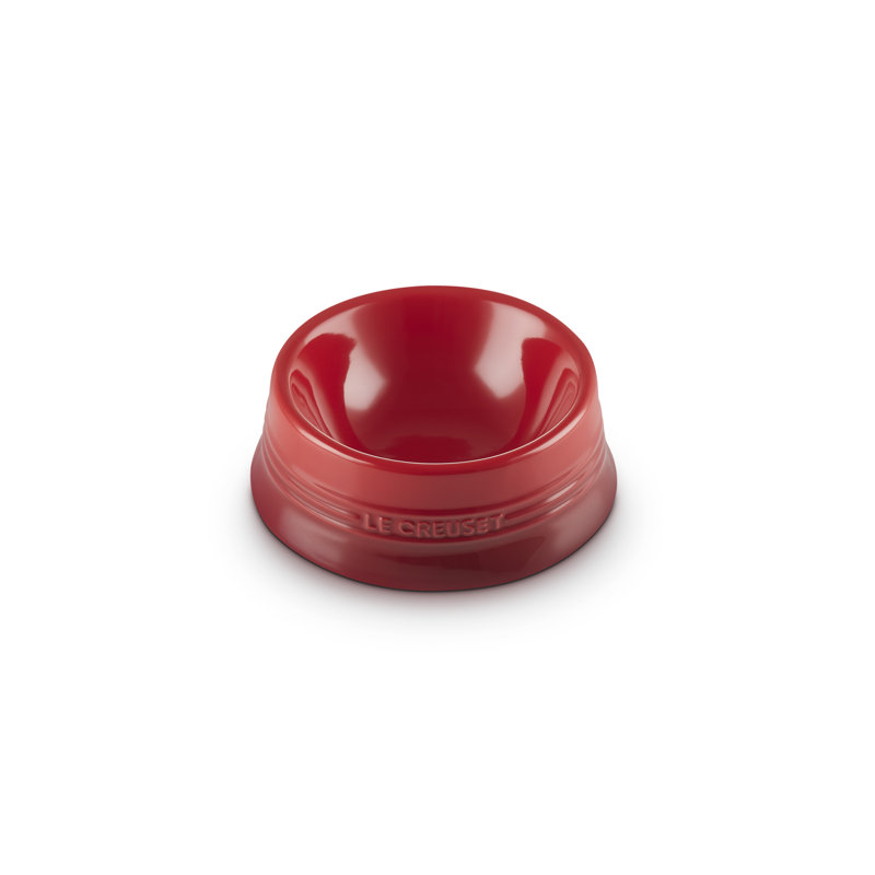 Le Creuset Stoneware Medium Pet Bowl, Red