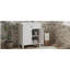 Meuble-lavabo de 30 po avec lavabo en céramique, portes à fermeture en douceur et tablettes réglables-1027361601