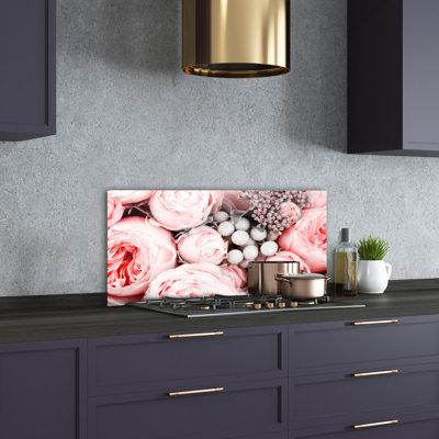 Aloah 50cm W x 100cm L Glass Peel and Stick Panel