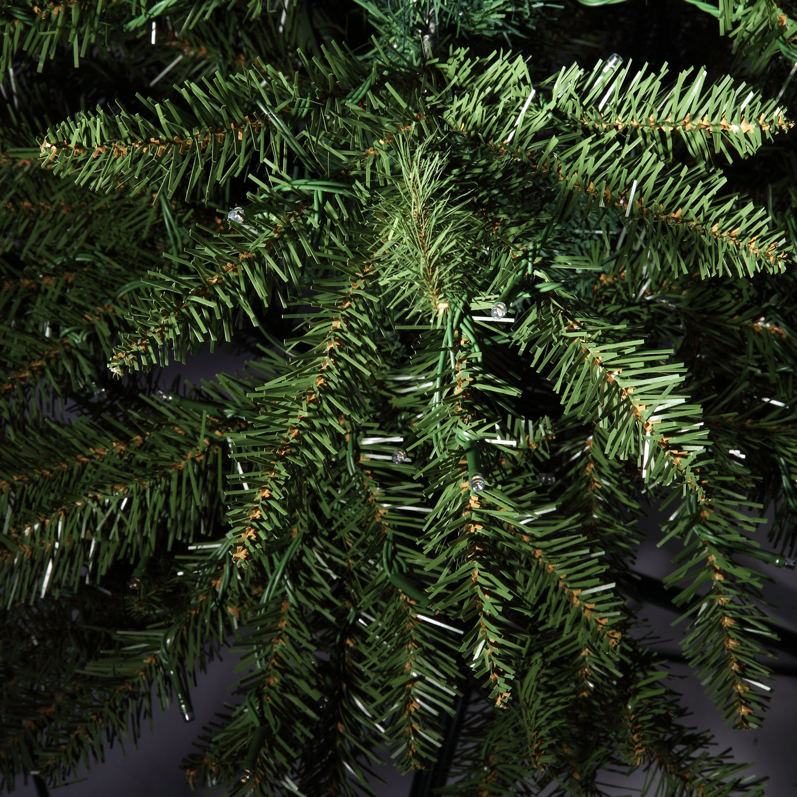 48' Lighted Artificial Fir Christmas Tree