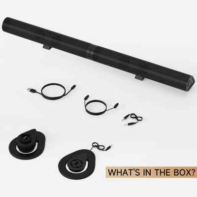 Barre de son 15 pouces avec Bluetooth
