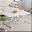 Table élévatrice multifonctionnelle moderne pour une utilisation polyvalente à la maison et au bureau
