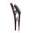 Phaedra Foldable Counter / Bar Stool with Upholstered Seat & Back-35713492-35713493